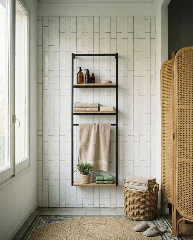 Accessoires en adéquation avec votre décoration carrelage.