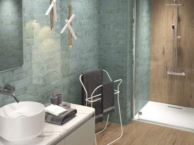 Faïence de salle de Bain - Calais - Comptoir du Carrelage
