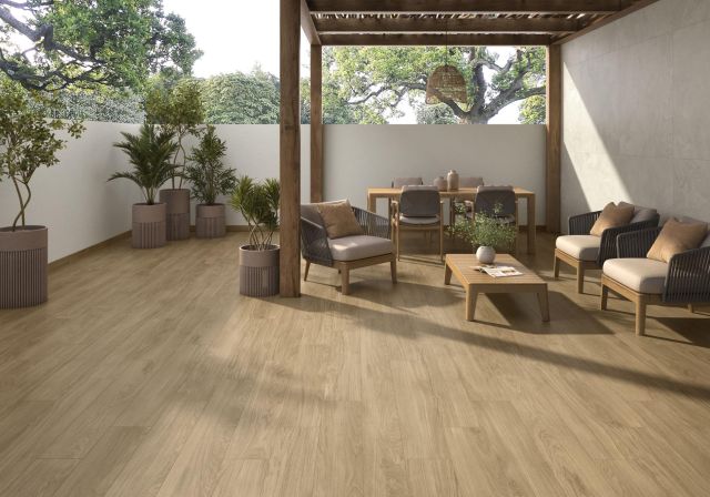 Carrelage effet bois extérieur - Comptoir du carrelage