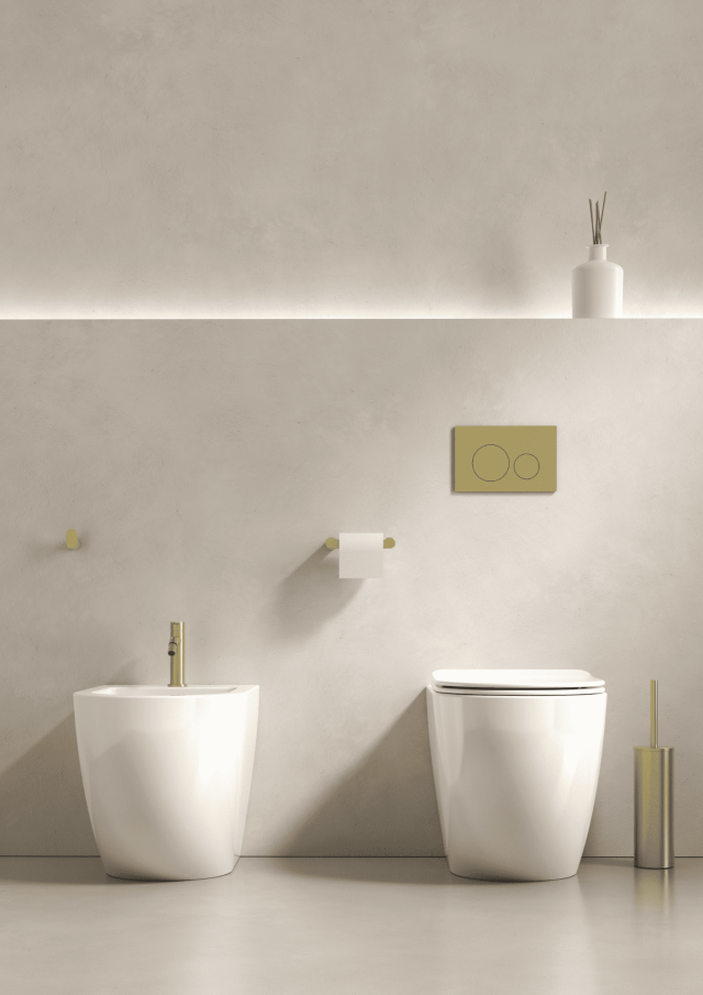 Pack WC et Bidet pour salle d'eau à Calais.
